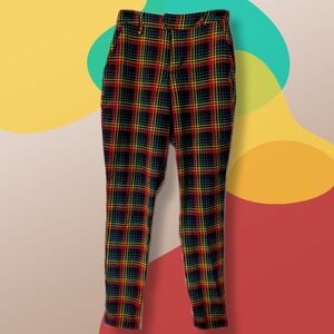 Colorful Plaid Pants